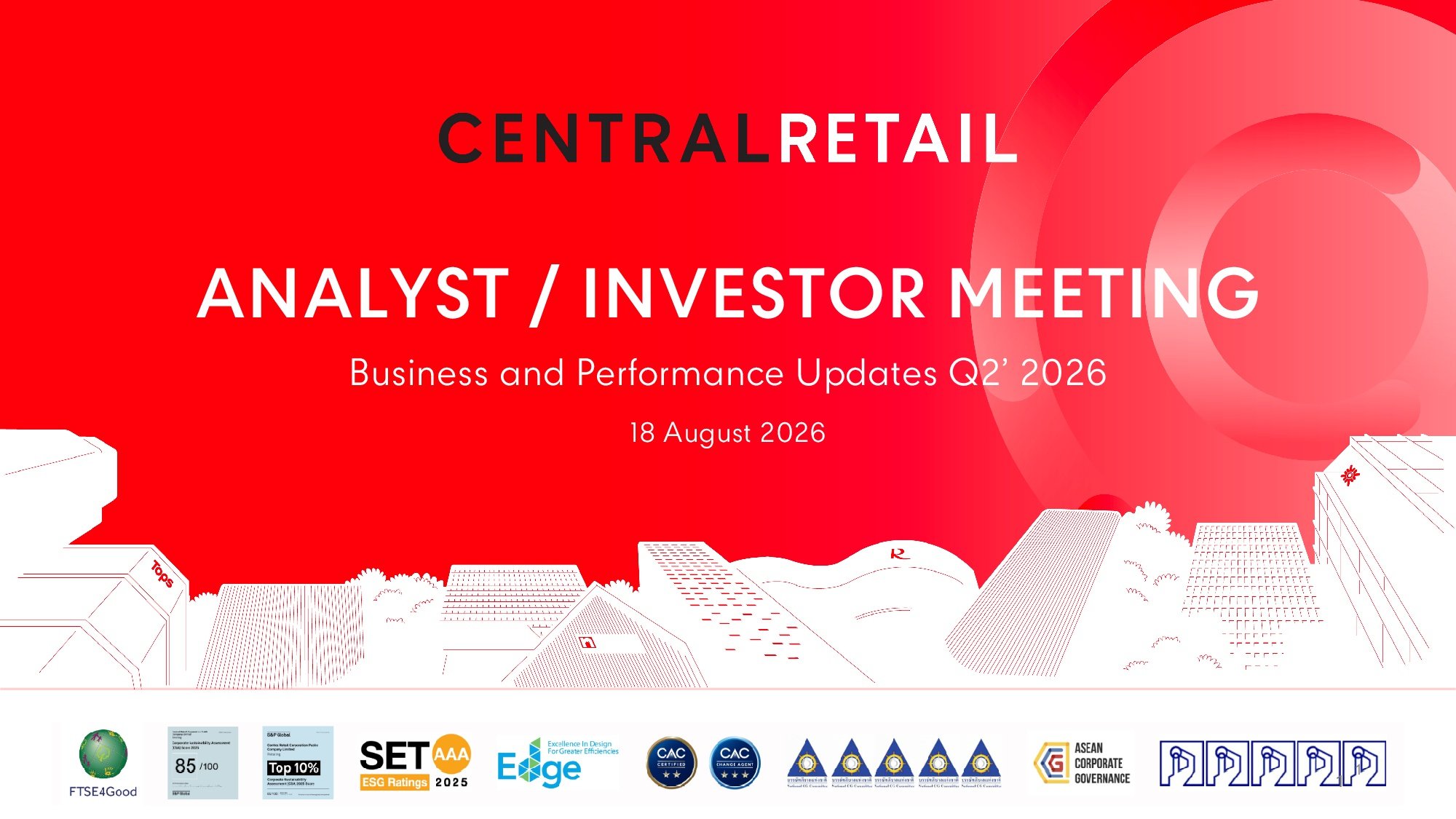 Analyst Meeting 2Q2026, organized by Central Retail
