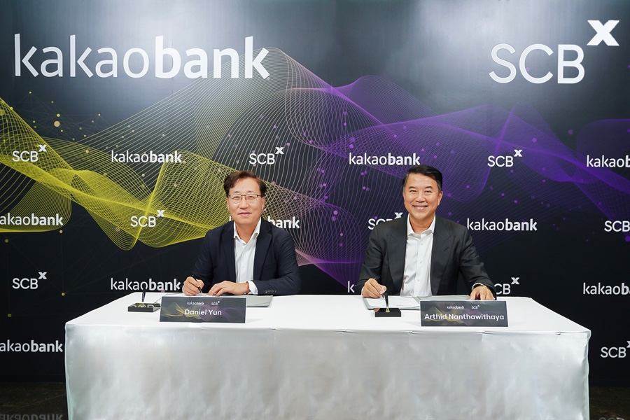 SCBX and KakaoBank join hands in pursuing the Virtual Banking License in Thailand