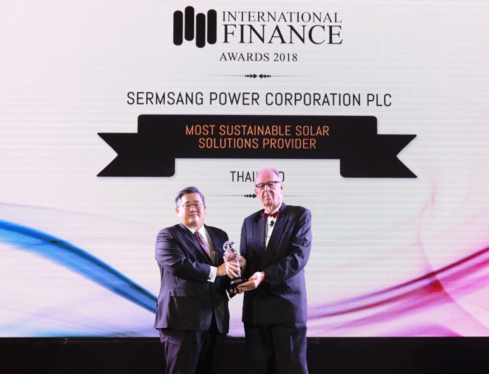 SSP คว้ารางวัล International Finance Awards 2018