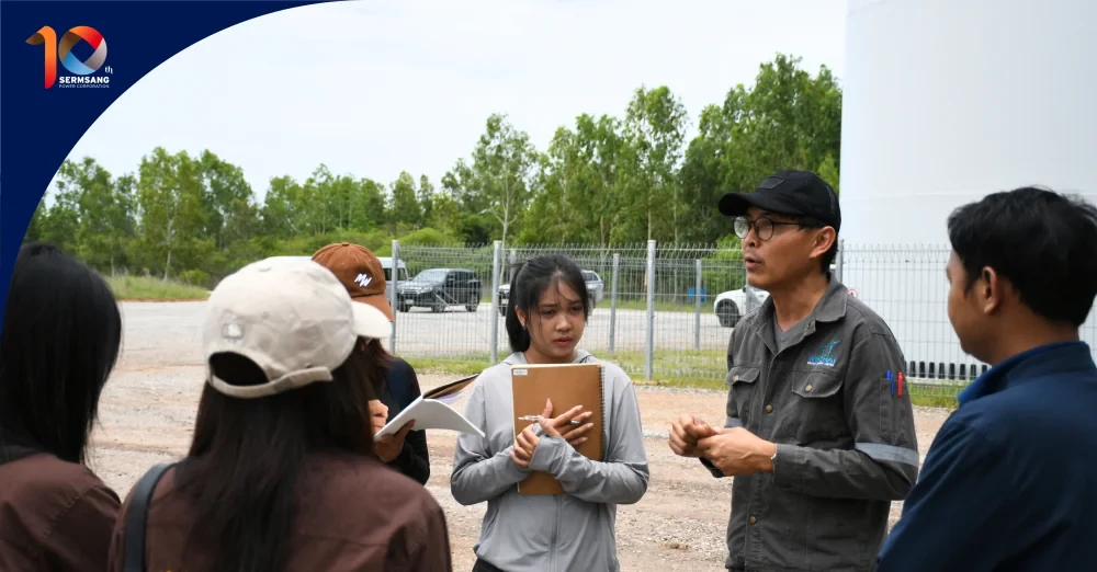 SSP ผนึกกำลัง ม.มหาสารคาม สร้างศูนย์การเรียนรู้พลังงานสะอาด ‘ร่มเกล้าวินด์ฟาร์ม’ ผลักดันสู่แลนด์มาร์คใหม่ ส่งเสริมความยั่งยืนให้ชุมชนจังหวัดมุกดาหาร