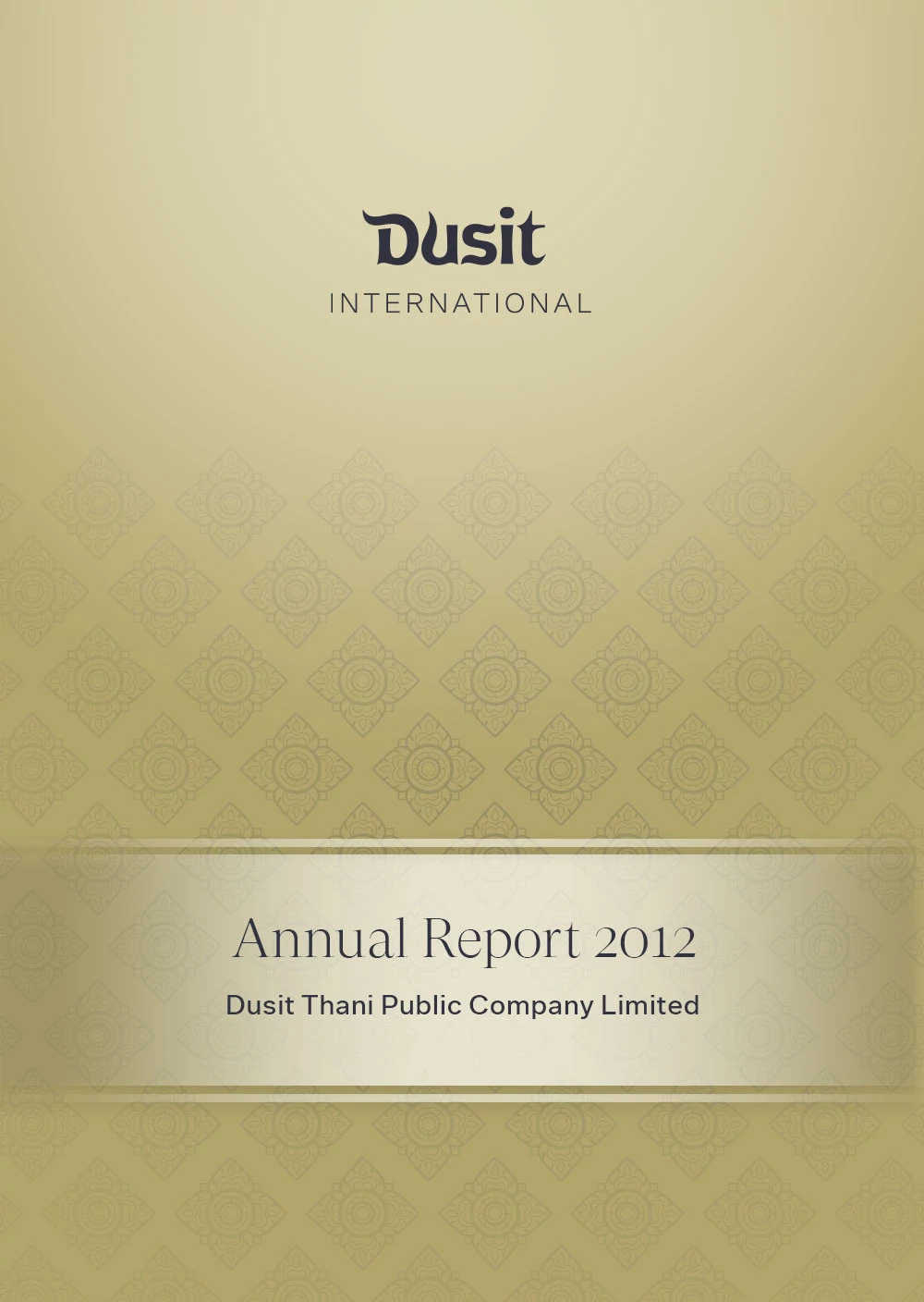 Annual Report 2012