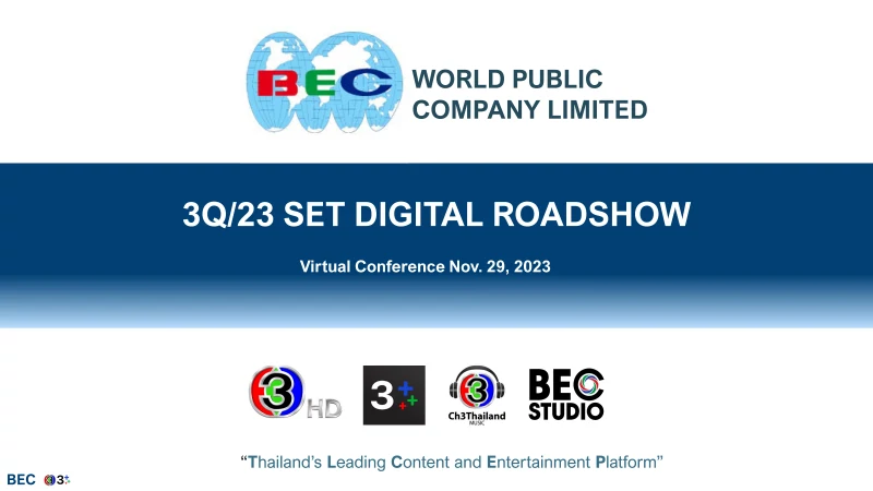 3Q/23 SET Digital Roadshow