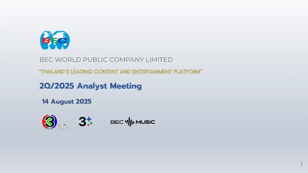 2Q/25 Analyst Meeting Presentation