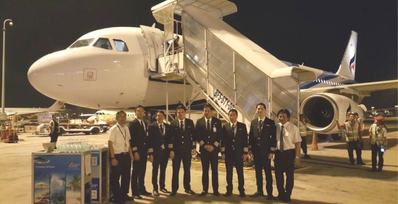 บางกอกแอร์เวย์สรับเครื่องบินแบบแอร์บัส A320 ลำใหม่ล่าสุด