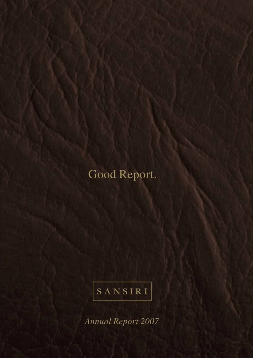 รายงานประจำปี 2550