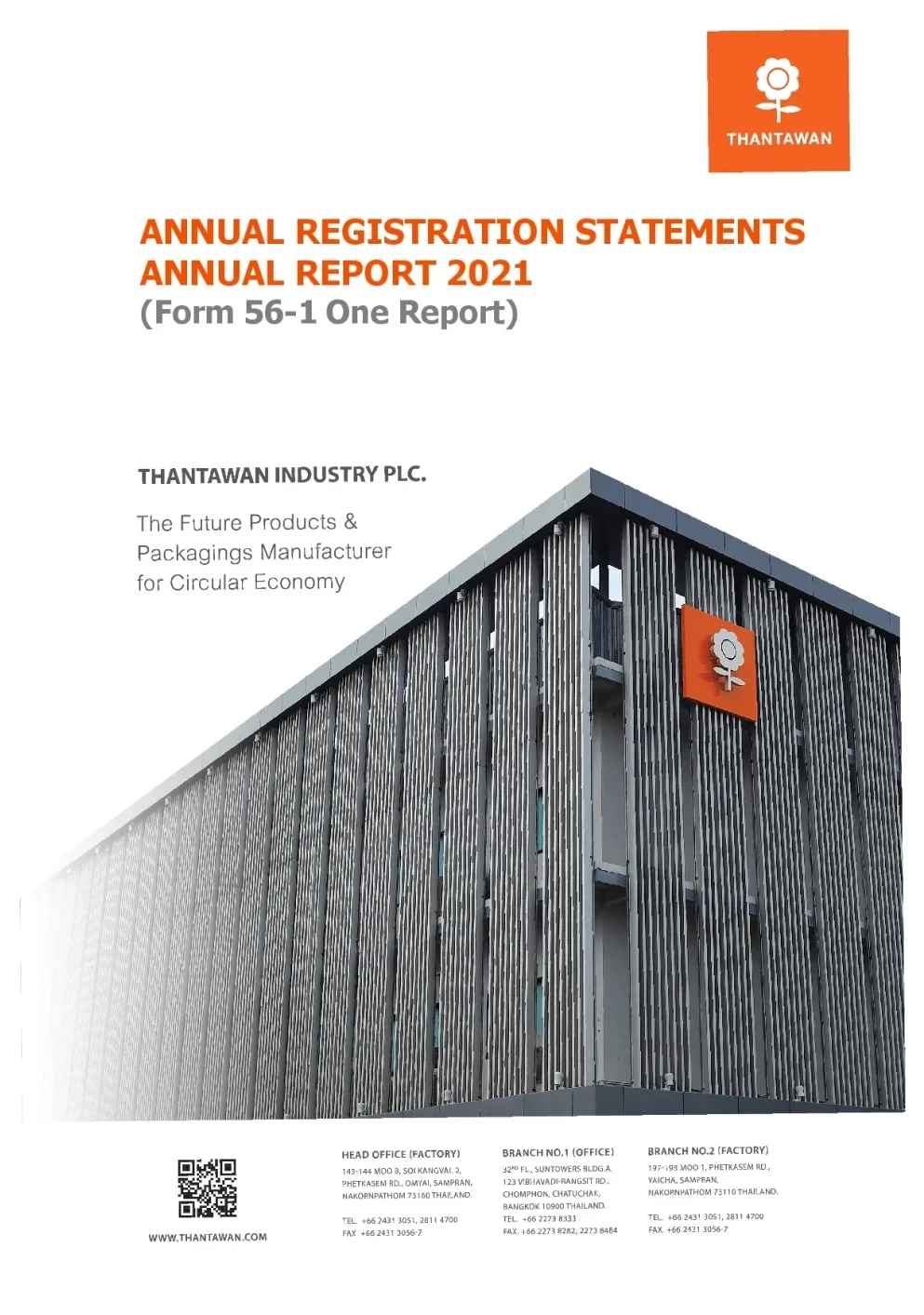 Form 56-1 One Report 2021