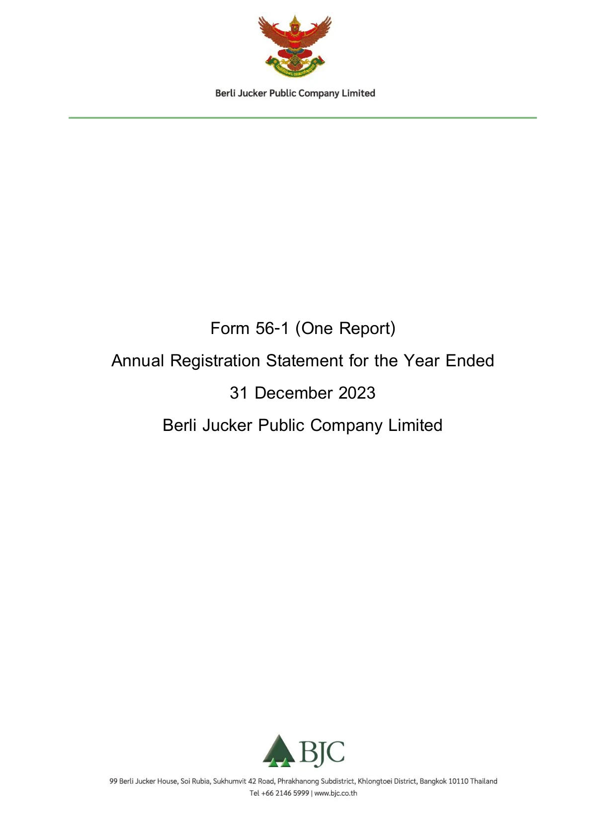 Form 56-1 One Report 2023