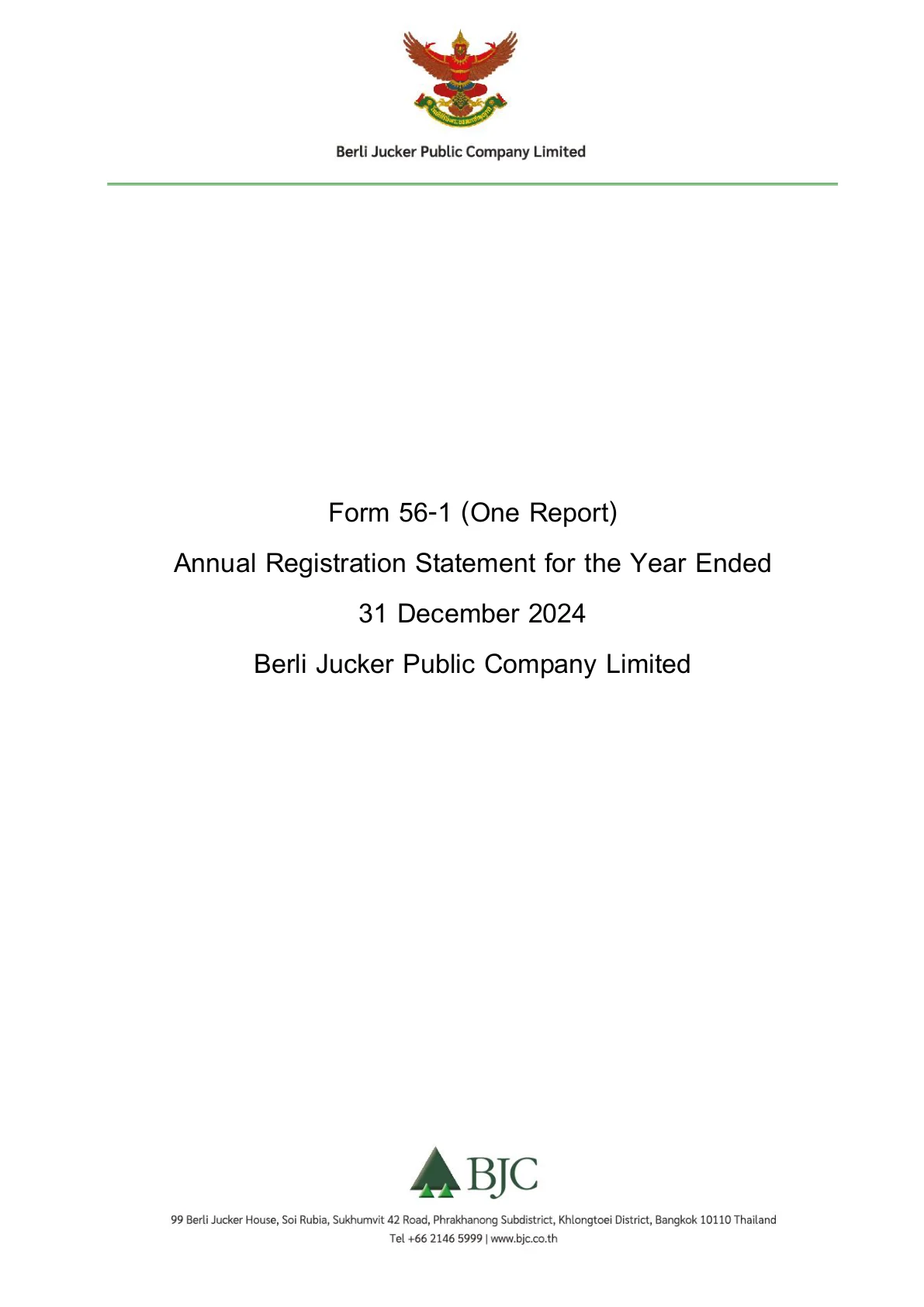 Form 56-1 One Report 2024