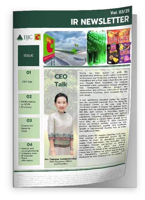 IR Newsletter Vol.3 - 3Q 2025