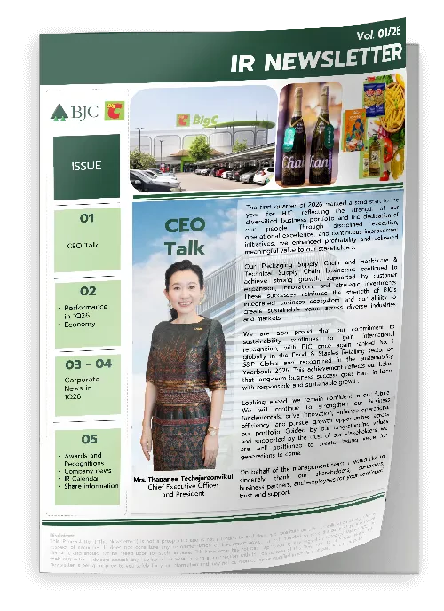 IR Newsletter Vol.1 - 1Q 2026