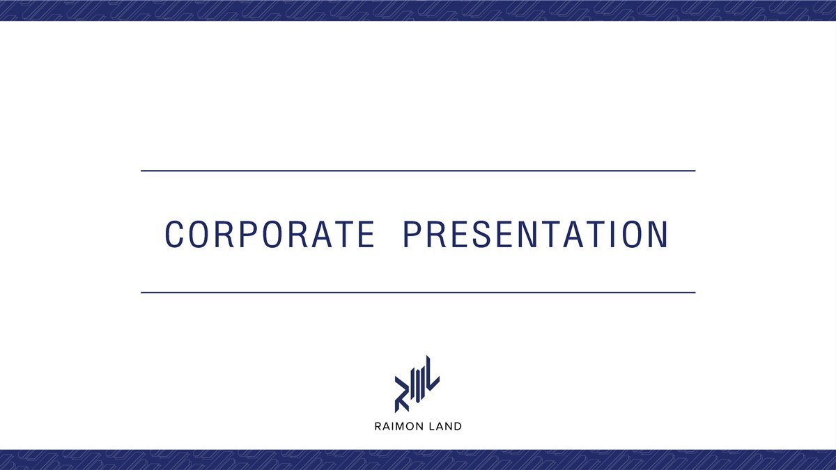 Corporate Presentation, June 2021