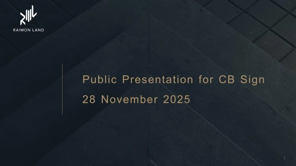 3Q25 Opportunity Day