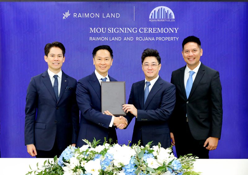“ไรมอน แลนด์-โรจนะ พร็อพเพอร์ตี้” ลงนาม MOU ผุด Branded Residence และโรงแรมลักชัวรี่ ติดทะเลที่จ.ภูเก็ต
