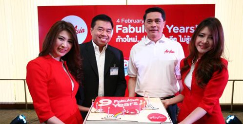 Thai AirAsia Celebrates 9 Fabulous Years