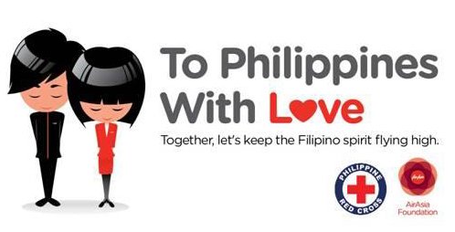 แอร์เอเชียส่งแคมเปญ 'To Philippines with Love' ระดมทุนช่วยเหลือผู้ประสบภัยไต้ฝุ่นในฟิลิปปินส์