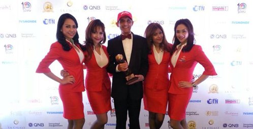 AirAsia named 'World's Leading Low Cost Airline' at the prestigious World Travel Awards 2013