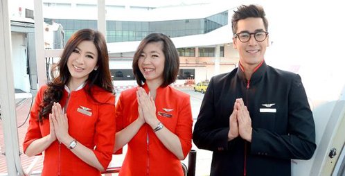 "Nadech Kugimiya" Plays Role of AirAsia Flight Attendant to Promote "Bangkok-Phitsanulok, Comfortable and Carefree"