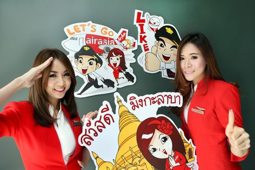 AirAsia Unveils Second LINE Sticker Set Celebrating Over 9 Million LINE Official Account Subscribers