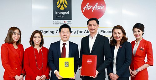 Krungsri Leasing provides support to Thai AirAsia for new Airbus