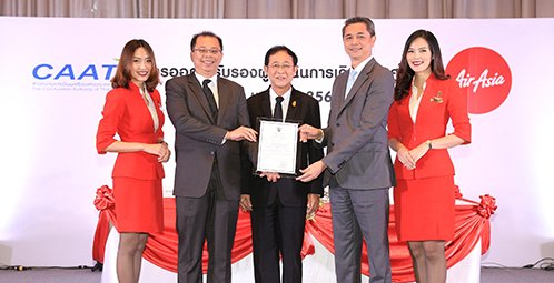 Thai AirAsia Passes ICAO Standards Inspection First Thai Low-Fares Carrier to be Re-Certified