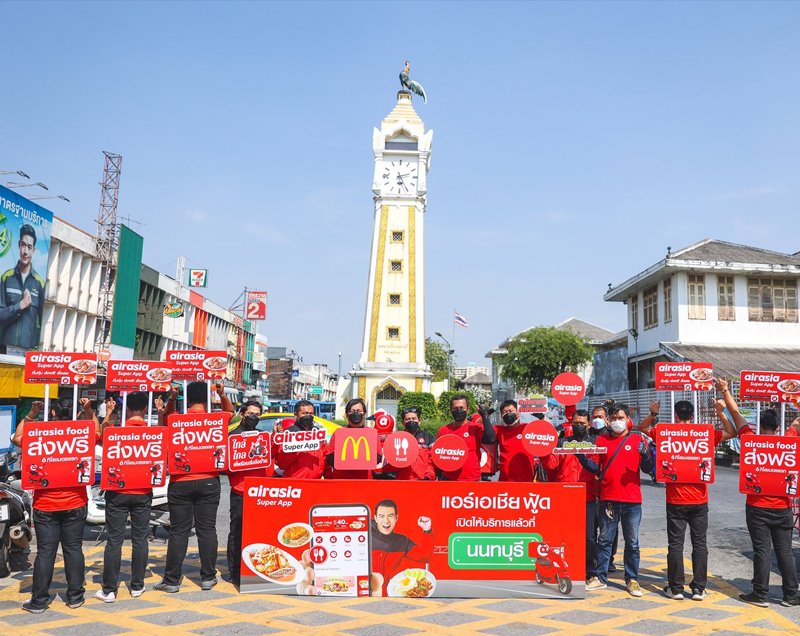 airasia food Now Delivering to Nonthaburi! Guarantees Delicious Eateries with Auspicious Aprons