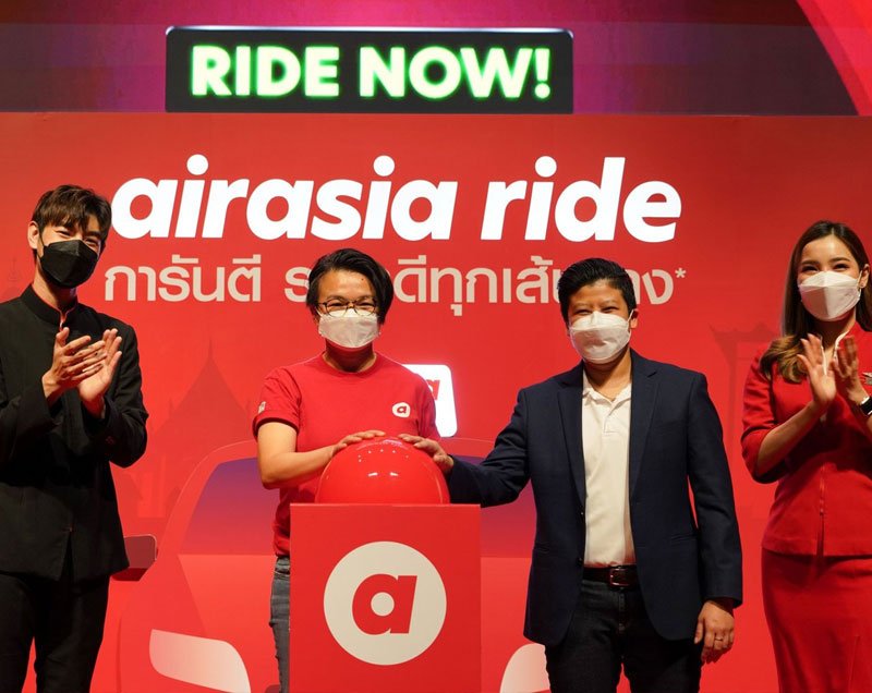airasia Super App announces the launch of airasia ride, the latest e-hailing service in Thailand