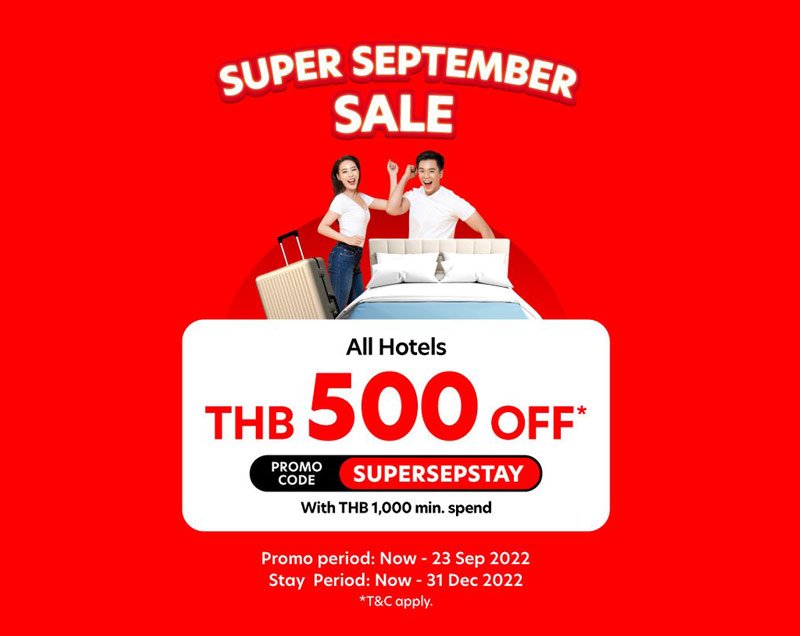 “Super September Sale” a special treat for travel lovers from airasia Super App