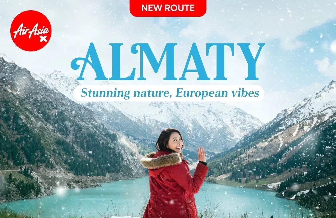 Thai AirAsia X launches direct flights to Almaty—Kazakhstan’s Alpine Gem from 1 December 2025 Visa-Free*