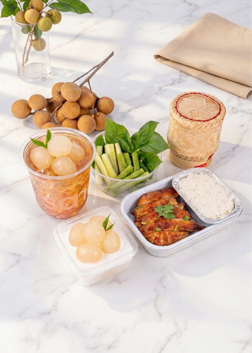Now Serving in the Skies! AirAsia Unveils Sizzling Summer Menu Featuring Thai Longan