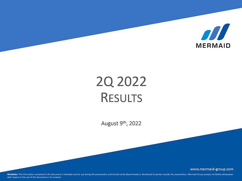 Mermaid Results Presentation 2Q/2022