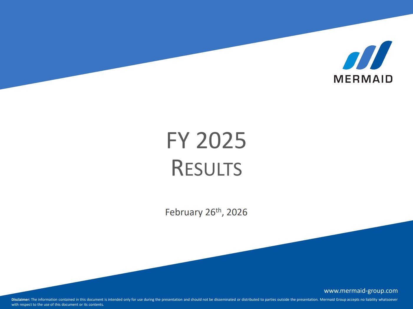 Mermaid Results Presentation FY 2025