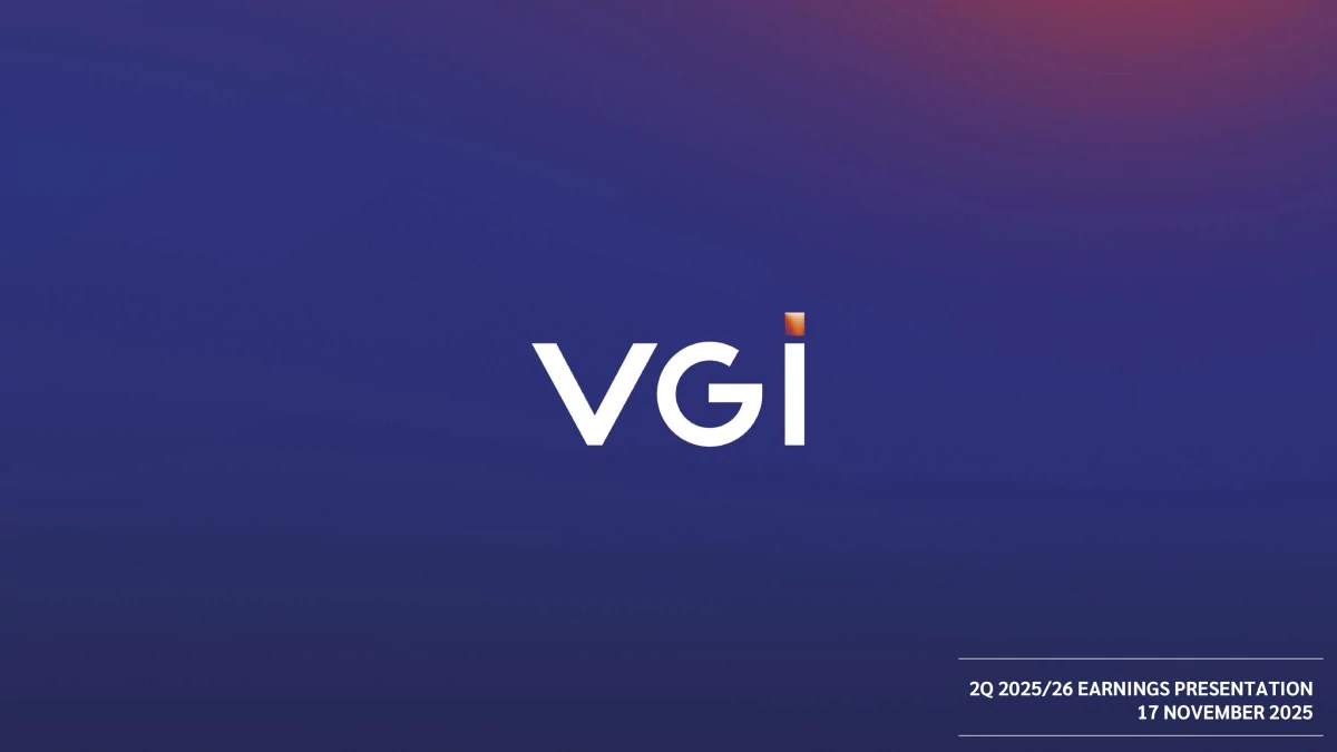 Analyst Meeting 2Q 2025/26