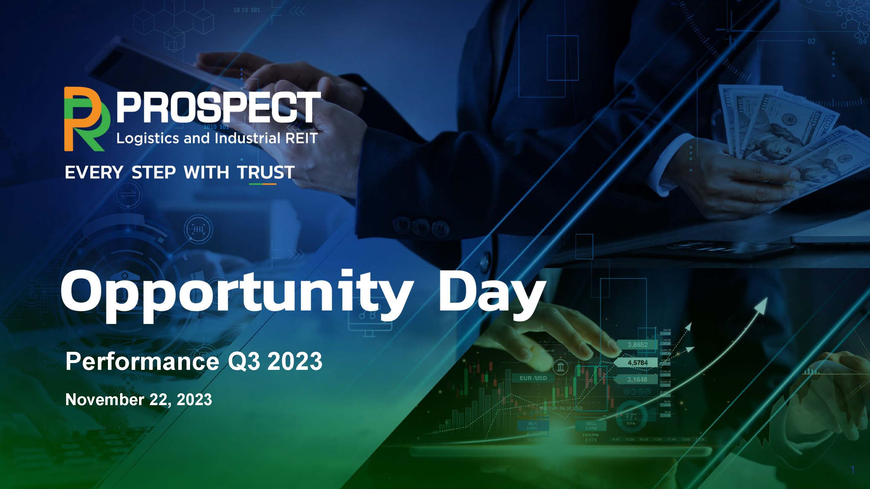 Opportunity Day Quarter 3/2023
