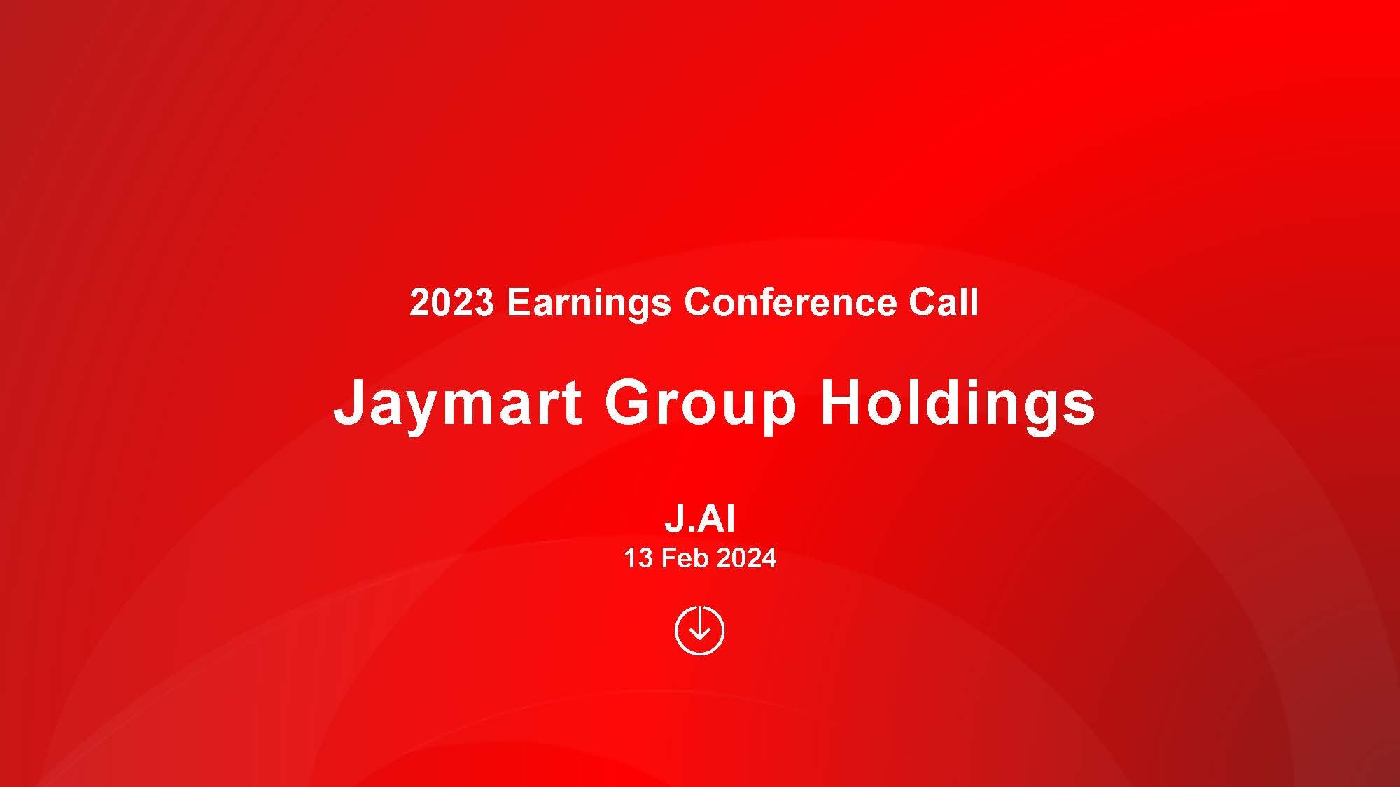 2023 Earnings Conference Call