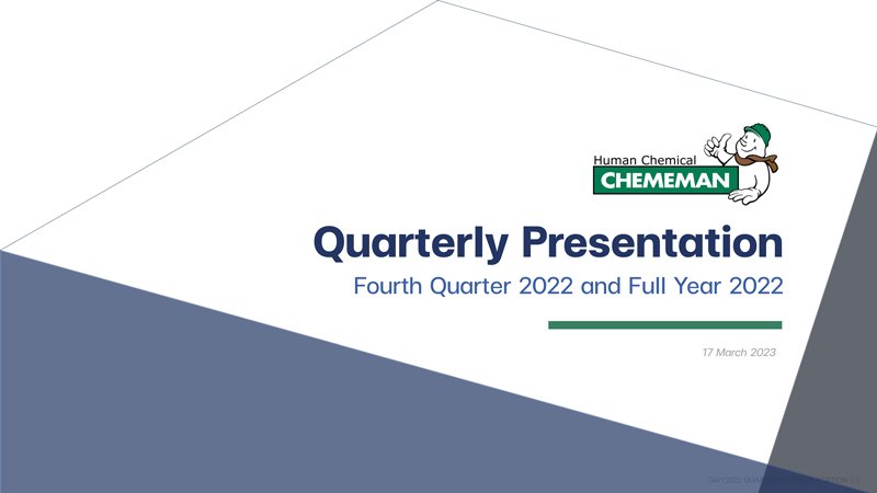 Quarterly Presentation 4Q2022