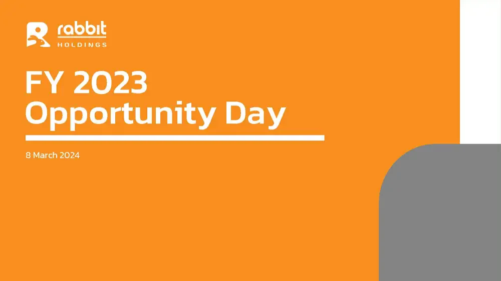 SET Opportunity Day ประจำปี 2023