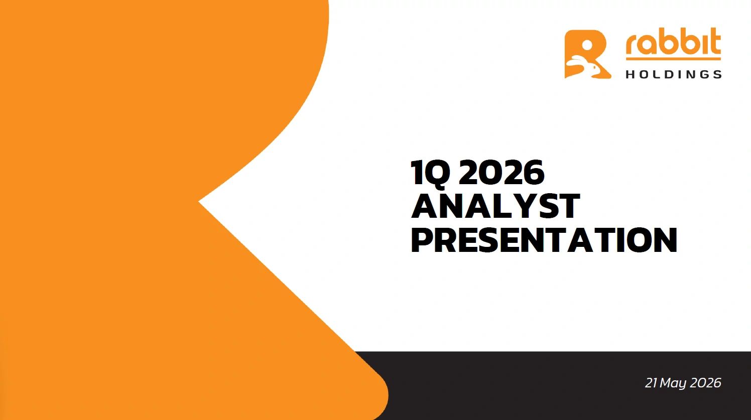 Analyst Meeting Quarter 1/2026