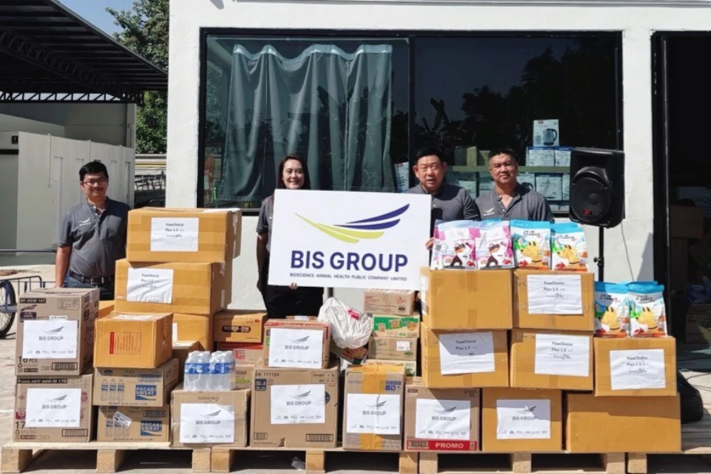 บริษัท ไบโอซายน์ แอนิมัล เฮลธ์ จำกัด (มหาชน) ร่วมบริจาคช่วยเหลือผู้ประสบอุทกภัย ผ่านมูลนิธิองค์กรทำดี