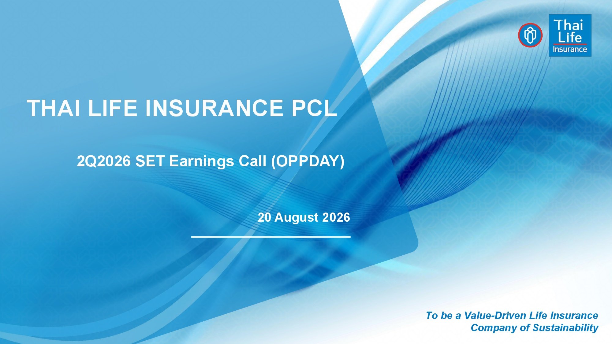 Earnings Call (OPPDAY) Quarter 2/2026 (TH)