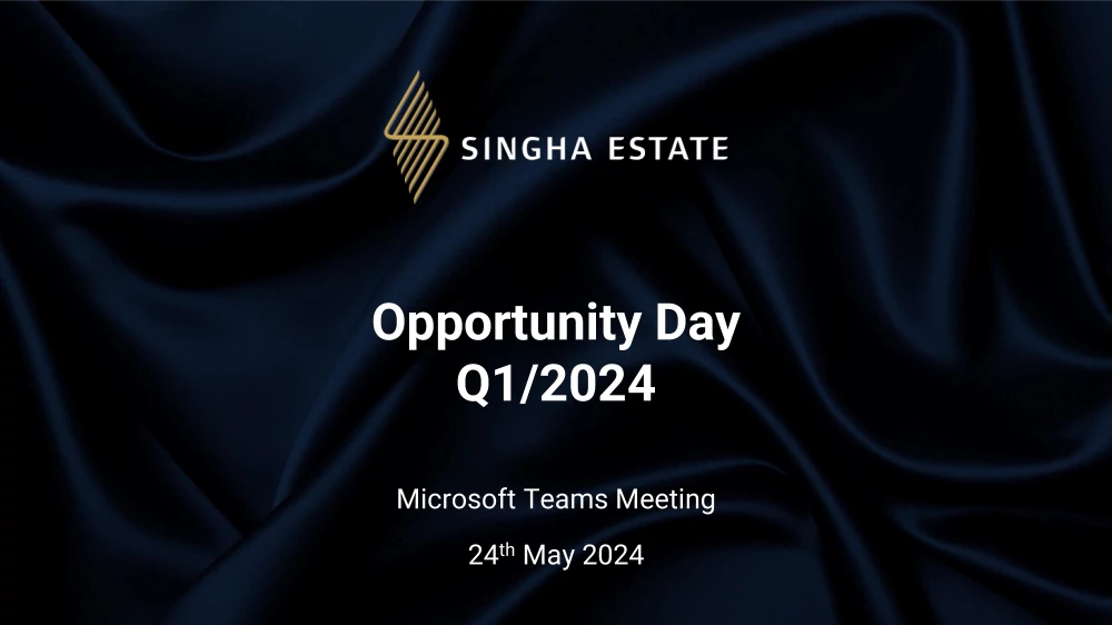 Opportunity Day Q1/2024