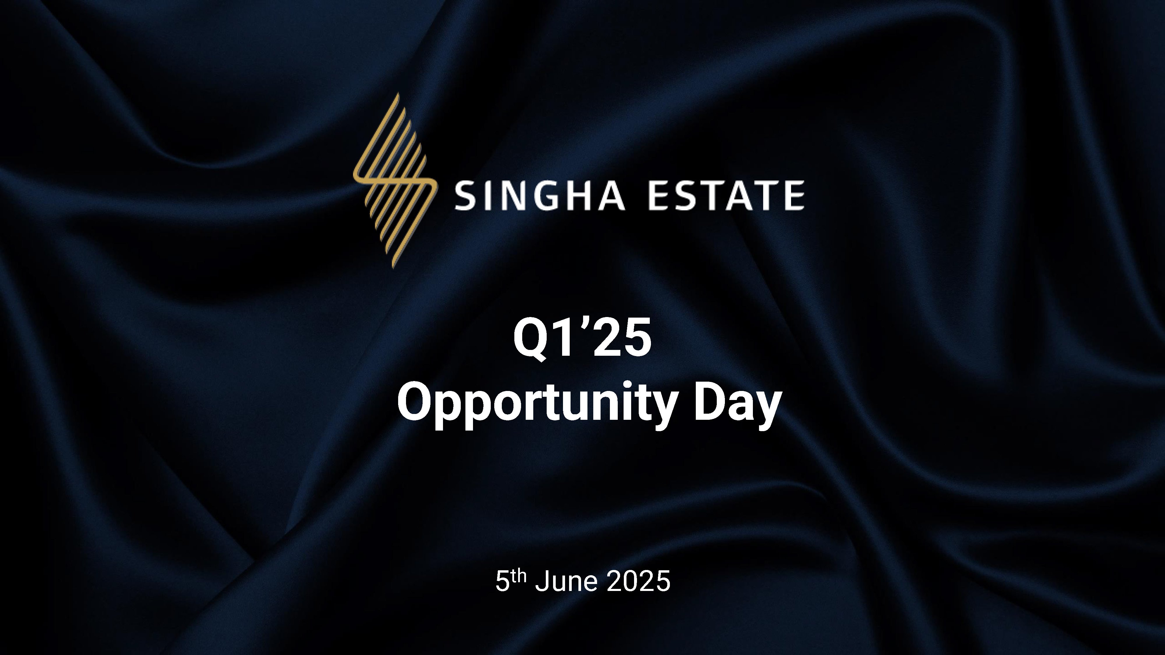 Opportunity Day Q1/2025