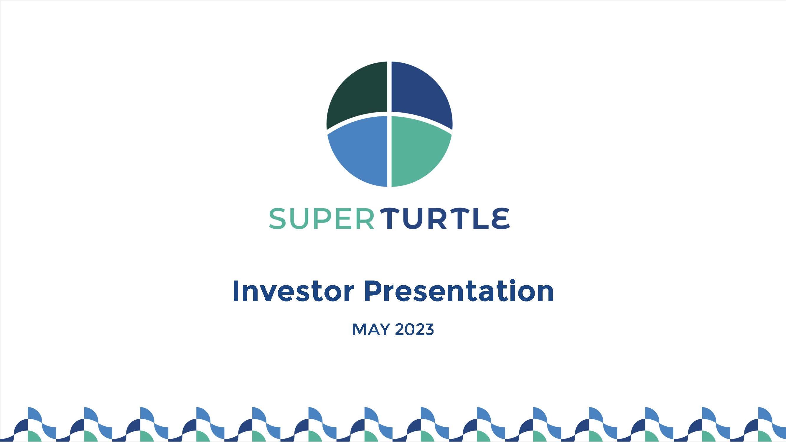 Investor Presentation May 2023