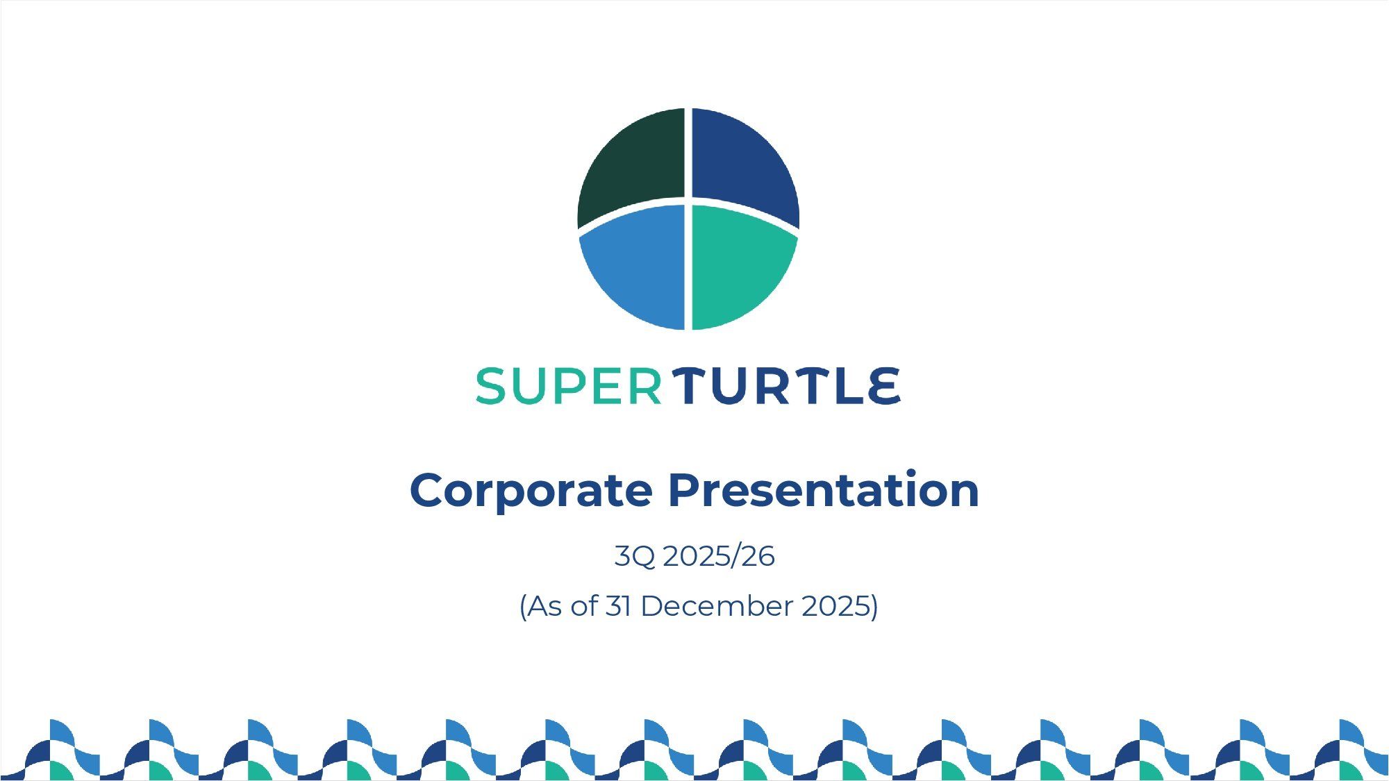 Corporate Presentation 3Q 2025/26